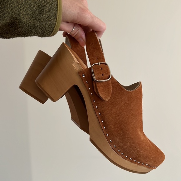 Kulikstyle suede clogs - size 38. Never worn. - Picture 4 of 6